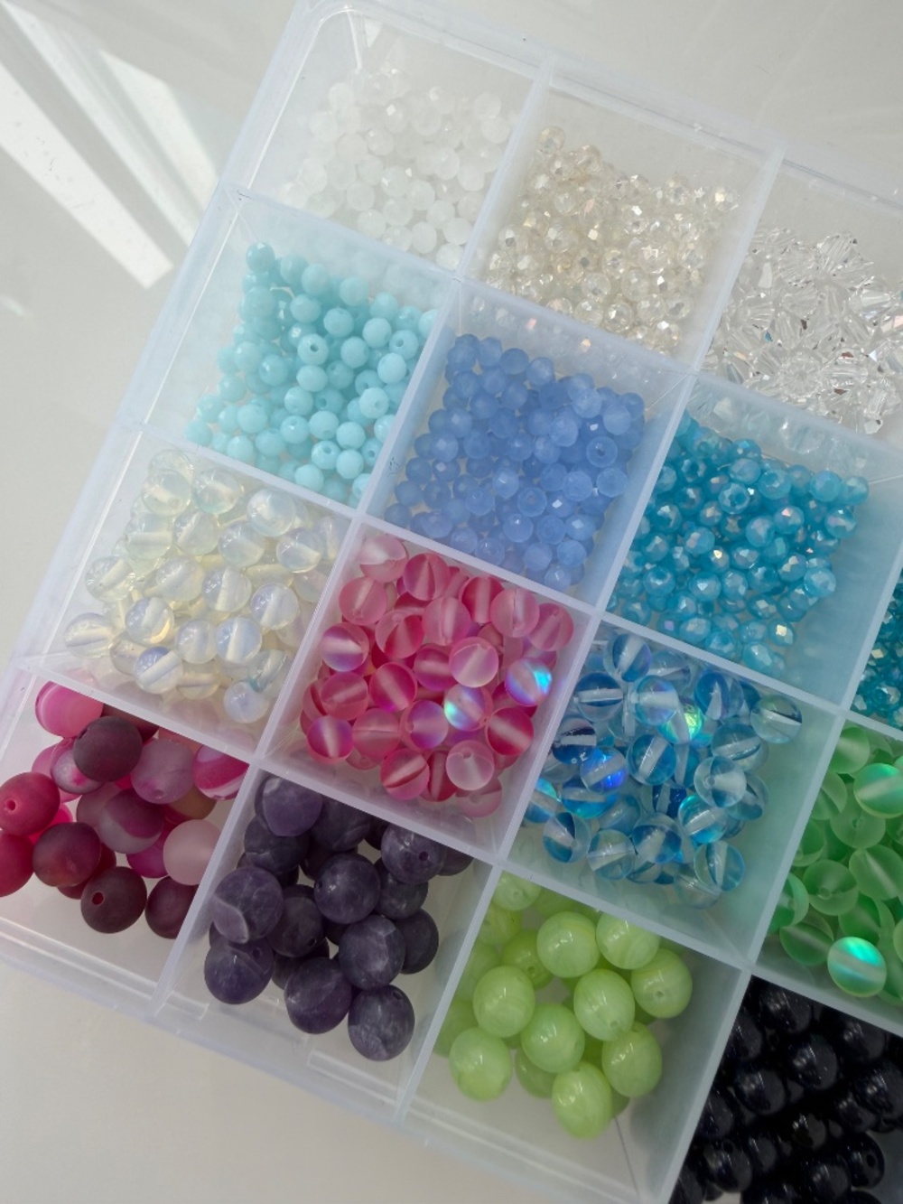 Assorted Craft Beads – 24 Types - Picture 2 of 9